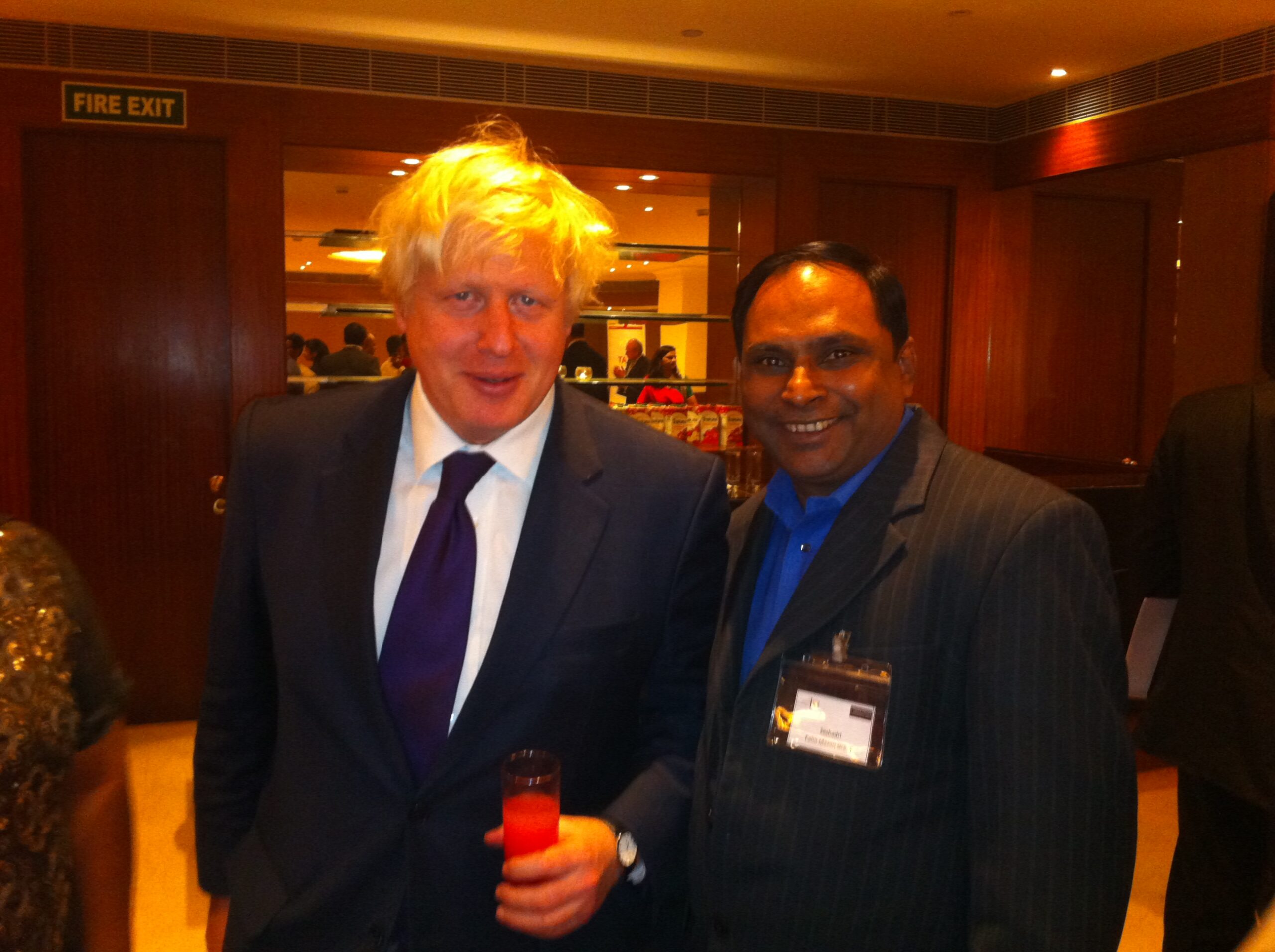 APPRECIATED BY FORMER UK PRIME MINISTER