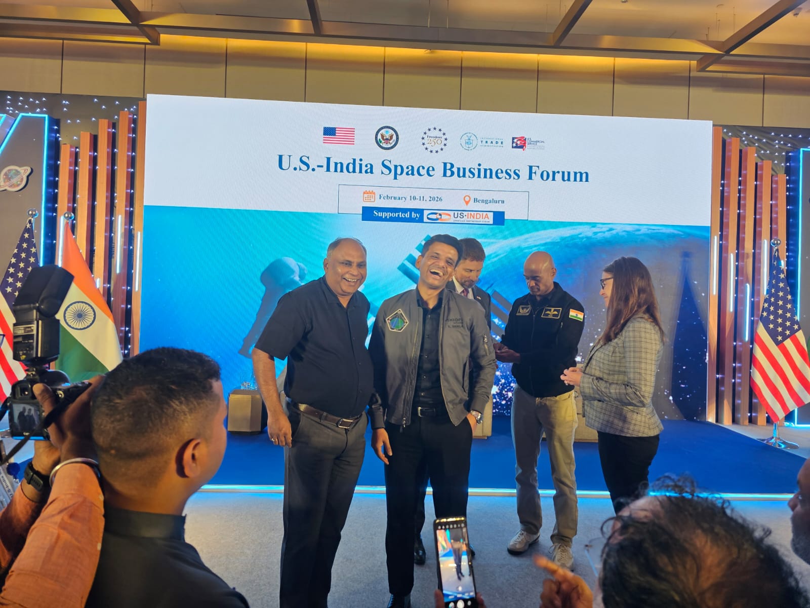 Privileged to be a Special Guest in the US-India Space Business Forum in Bengaluru